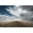 thumbnail image 2 of Anton, Rostovskiy 24x17 Black Ornate Wood Framed with Double Matting Museum Art Print Titled - The Long Road, 2 of 4