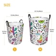 thumbnail image 5 of Kll Fun Animal With Unicorn Waterproof Foldable Laundry Hamper Bucket With Handles For Storage Bin,Kids Room,Home Organizer (), 5 of 8