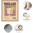 thumbnail image 3 of 9 Pack Unframed Waterproof Cocktail Canvas Wall Art Decors 8 x 10 Inch Bar Canvas Artwork Wall Posters for Home Kitchen Office Dinning Room Bar Decor Gift Colorful, 3 of 7