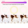 thumbnail image 4 of Langgg LED Live Streaming Ring Light Studio Photography Selfie Tattoo Fill Light Black (6.5 inch), 4 of 8