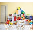 thumbnail image 3 of Cesta de ropa Sanjiaofen para niños con almacenamiento de animales, de algodón, 3 of 7
