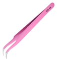 thumbnail image 4 of Stainless Steel Grafting False Eyelashes Straight Curved Tweezers Eye Lashes Extension CS-15, 4 of 9