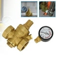 thumbnail image 3 of Rv Water Pressure Regulator Water Pressure Regulator For Rv   Water Pressure Regulator,DN25 Brass Adjustable Water Pressure Reducing Regulator Reducer  Gauge Meter, 3 of 8