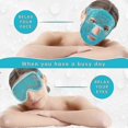 thumbnail image 4 of Cooling Ice Face Eye Mask for Reducing Puffiness, Bags Under Eyes,Sinus,Redness,Pain Relief,Dark Circles, Migr Walkbee hwy, 4 of 5