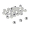 thumbnail image 2 of Atado de Moscas Ranuradas de Tungsteno shamjiam 25 unidades 2,8mm Blanco, 2 of 9