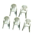 thumbnail image 4 of TISHITA 5 Pcs 1/64 Chaises de Diorama de Garage Ornements Simulation Mobilier d'Atelier Auto Blanc, 4 of 8