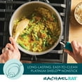 thumbnail image 5 of Rachael Ray 3 Qt Create Delicious Aluminum Nonstick Everything Pan, Teal Shimmer, 5 of 9