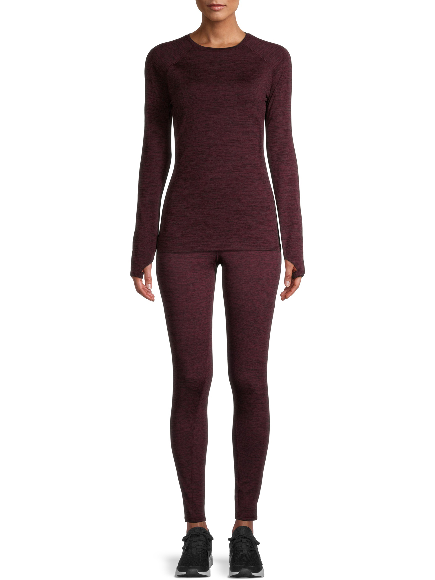 ClimateRight by Cuddl Duds Women's Plush Warmth Base Layer Thermal Top