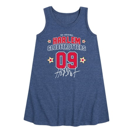 

Harlem Globetrotters - Hot Shot - Toddler and Youth Girls A-line Dress
