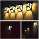 thumbnail image 4 of Luz de pared solar, iluminación de paisaje exterior, impermeable 2Led, luz blanca positiva esquí esquí Gafas de esquí, 4 of 5