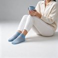 thumbnail image 2 of DOVACKA Women's 4/6-Pack No Show Ankle Socks, Ultra Thin Breathable Cotton Low Cut for Running Athletic Sport, 2 of 5