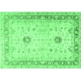 thumbnail image 1 of Ahgly Company Indoor Rectangle Oriental Emerald Green Traditional Area Rugs, 3' x 5', 1 of 4