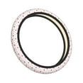 thumbnail image 7 of Kdxio Red coral and scallop seashell Print Elastic Stretch Steering Wheel Cover,Auto Steering Wheel Cover,15 Inch Anti-Slip,Warm in Winter and Cool in Summer,Fit Suvs,Vans Cars,Trucks, 7 of 7