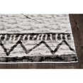 thumbnail image 1 of 27" X 90" X 0.'75" Ivory/Mocha Polyester Rug, 1 of 1