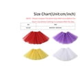 thumbnail image 6 of Tutu Skirts for Women Girls Adult Elastic 3 Layered Tulle Tutu Skirt with Sequin Stars Retro 80's Bubble Skirt Sky Blue, 6 of 6