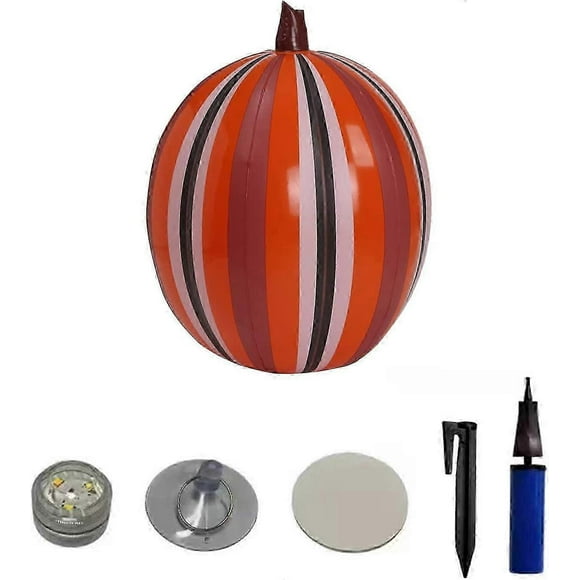 Halloween Decorations,Huge Halloween LED Glowing Garden Pumpkin&Eyeballs Inflatable Decoration
