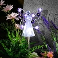 thumbnail image 4 of Angel Solar Lights Outdoor Garden Decoration 2 Pack Angel Solar Lights LED Solar Garden Lights Outdoor Garden Decoration Waterproof Solar Lights For Halloween Christmas, 4 of 8