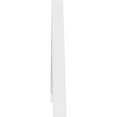 thumbnail image 3 of Ekena Millwork 36"W x 9"H x 1"P (6/12) Pitch Naple Architectural Grade PVC Gable Pediment, 3 of 5