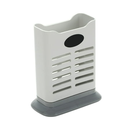 

Draining Chopsticks Holder Simple Practical Storage Chopsticks Rack for Home Store Restaurant (Gray)