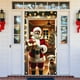 thumbnail image 1 of Cortinas para puertas, adornos navideños, decoración navideña, cortina para puertas, cubierta para puertas, diseño de escena navideña, fondo, adornos navideños, decoraciones navideñas para exteriores,, 1 of 7