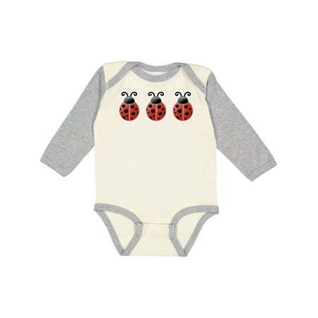 

Inktastic Ladybug Lover Red and Black Bugs Gift Baby Girl Long Sleeve Bodysuit