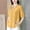 Yellow, variant on Guzom Womens Retro Floral Embroidered Blouse with Blouson Sleeves, Casual Summer Wear,Blue,Size L