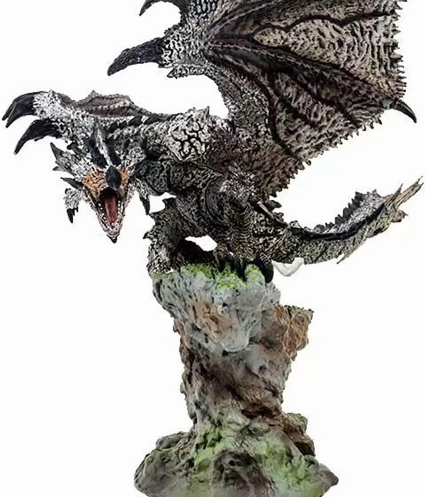 New Silver Rathalos (Scenario Ver) Character Anime Model Statue Action Figures Desktop Ornament Popular Decorations Fan Souvenirs Creative Gift Collectable
