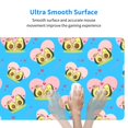 thumbnail image 6 of Disketp Gaming Mouse Pad Avocado Lovers Pattern Large Mouse Mat Long Extended Desk Pad Non-Slip Rubber Mice Pads Stitched Edges Thin Pad (11.8x31.5 Inch), 6 of 9