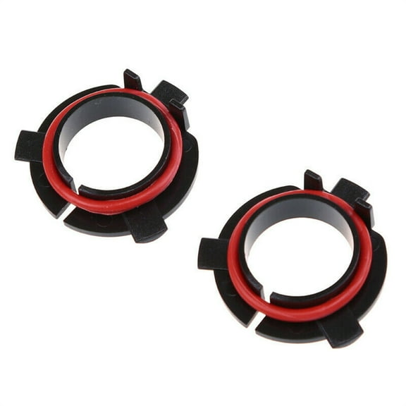 2Pcs H7 LED Headlight Bulb Adapter Holder Socket Base Retainer For Hyundai Kia