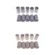 thumbnail image 1 of 20 Piezas Hilo de de Lengüeta Anudada para Alfombra para Artesanías de Anudadas DIY Sunnimix Hilo de alfombra de gancho de cierre, 1 of 8