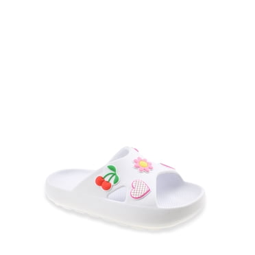 Wonder Nation Little & Big Girls Charm Slides