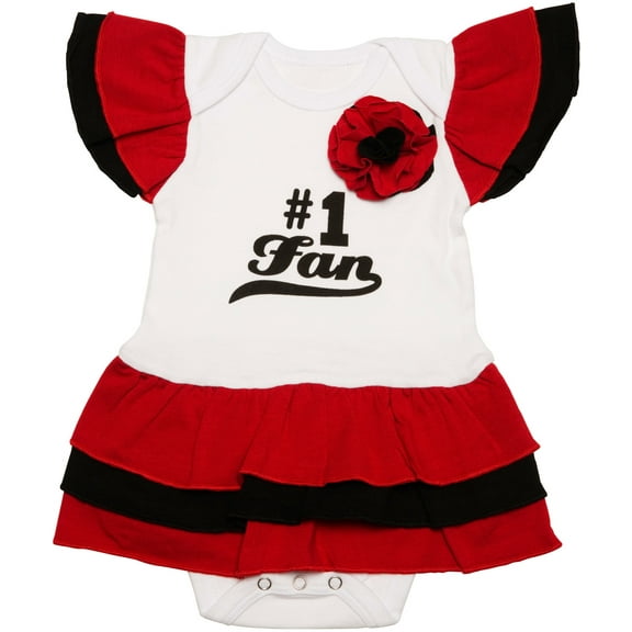Pavilion- Red and Black # 1 Fan Bodysuit