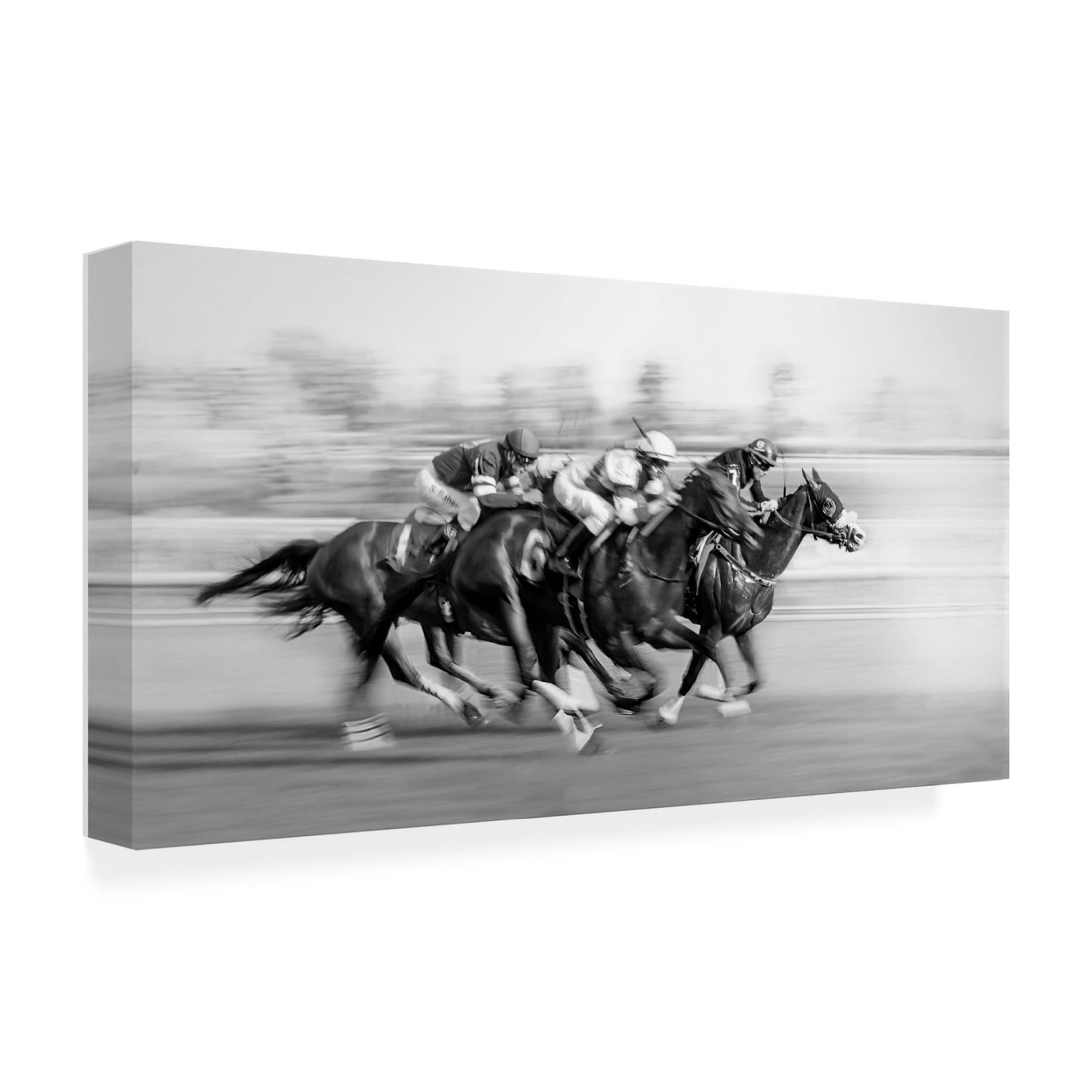 Trademark Fine Art little7 Horse Racing Queens Plate Canvas Wall Art