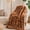 Tie-Dye Dark Brown, variant on Cozylore Faux Fur Throw Blanket for Couch Luxury Fluffy Thick Bubble Blanket Warm Cozy Throw for Bedroom Living Room, 50" x 60", Tie-Dye Brown