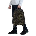 thumbnail image 7 of Balery Gold Gloss Outline Floral Backpack for Men and Women - Durable 600D Oxford Cloth -Large Capacity, Water-Resistant School, Travel, and Hiking Bag, 7 of 7