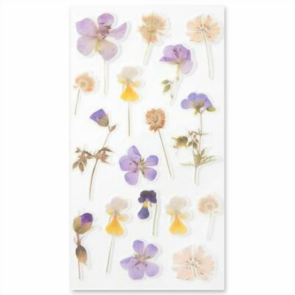 12 Pack: Pansy Flower Stickers by Recollections