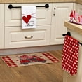 thumbnail image 4 of Juego de 2 Toallas de Cocina para el DíA de San ValentíN, Toallas Impresas en 3D para el DíA de San ValentíN (B), 4 of 5