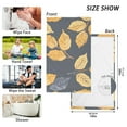 thumbnail image 4 of Ryvnso Autumn Leaves Cotton Hand Towels Sets Face Towel 2 PCs Bathroom Decorative, 4 of 7