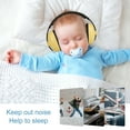 thumbnail image 4 of Ear Defenders Kids,Kids Ear Defenders,Sleep Hearing Protection Foldable Design Noise Concelling Earmuff For Children Baby, Protection Noise Reduction For Children Baby[yellow], 4 of 8