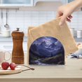 thumbnail image 2 of Yayeee Napkin Holder for Table Set of 2 Kitchen Paper Tissue Organization, Moonlight Mountain, 2 of 8
