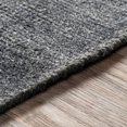 thumbnail image 3 of Surya Modern Calm Viscose 9' x 12' Area Rugs With Charcoal Finish, 3 of 6