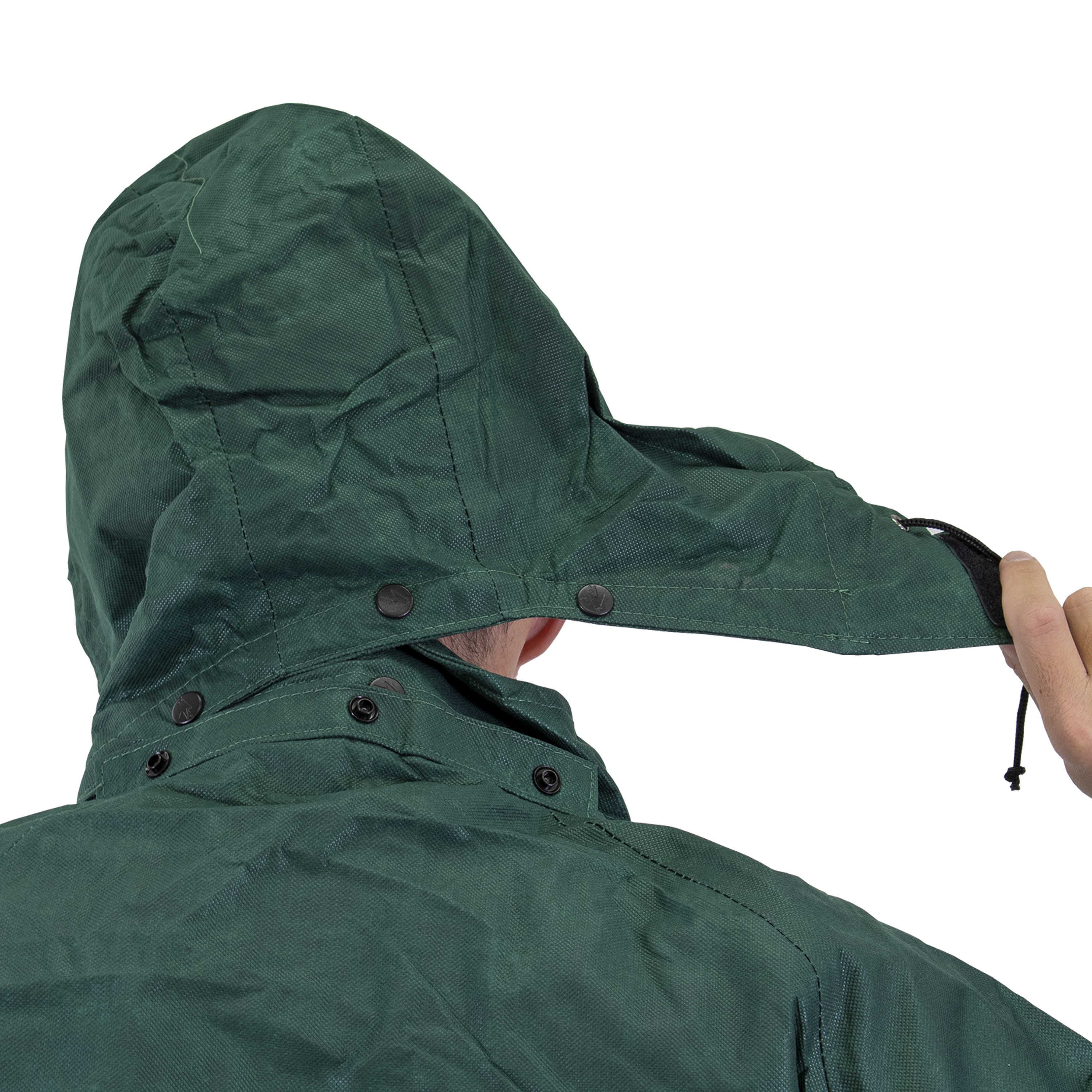 Frogg Toggs Men's Classic All-Sport Rain Suit  | Dark Green / Black Pants | Size LG - image 2 of 6