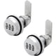 thumbnail image 1 of Juego De 2 Pcs 3 Dígitos Código Combinación Cerradura De Leva Cerradura De Gabinete 19 x 30 Mm Cerradura De Código Para Casillero Armario Puerta Archivador Buzones Cajón Armario (Plata), 1 of 5