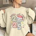 thumbnail image 2 of xixinqiwan New Years Eve Tops for Women,Women New Years Party Sweatshirt Merry Christmas Holiday Long Sleeve Pullover Tops, 2 of 5