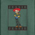 thumbnail image 3 of Toy Story 4 - Type Block Jessie - Women's Lightweight French Terry Long Sleeve Shirt, 3 of 5