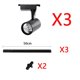 thumbnail image 1 of Luz de pista LED COB, iluminación de techo, sistema de riel, 10/20/30W, 220V, adecuado para tiendas de ropa, salas de estar y cocinas, 1 of 4