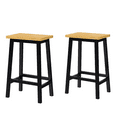 thumbnail image 7 of Euroco 53" Kitchen Island Cart with Power Outlet and 2 Stools, Rolling Storage Cart on Wheels with Drop Leaf, Door Internal Storage Rack  & 3 Drawers, 7 of 7
