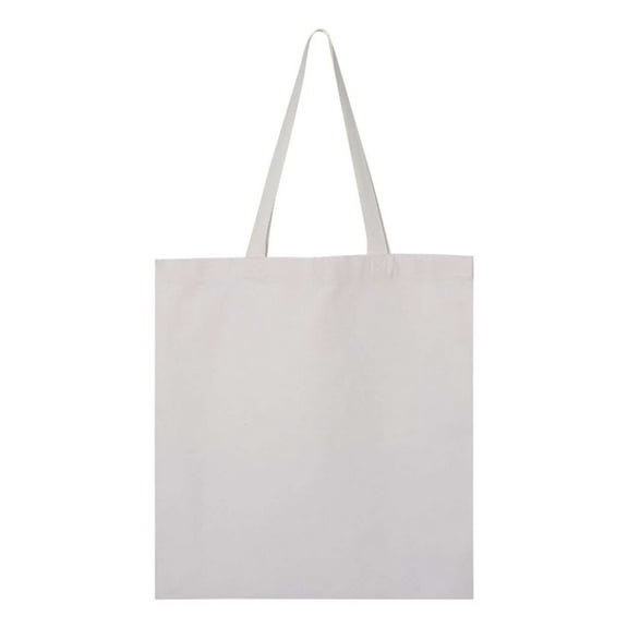 Q-Tees - Promotional Tote - Q800 - White - Size: One Size