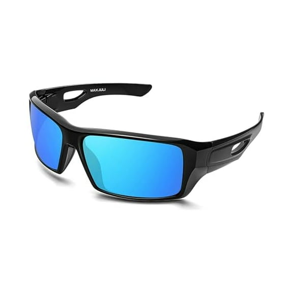 ZLCB Polarized Wrap Around Sports Sunglasses for Big Heads Men Women UV400 Protection Sun Glasses 8232