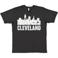 thumbnail image 3 of Inktastic Cleveland Skyline Grunge T-Shirt, 3 of 5